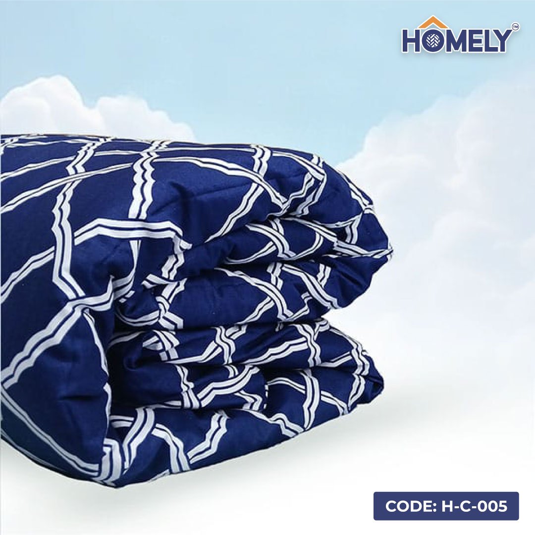 NAVY PREMIUM VECTOR COMFORTER-H-C-005