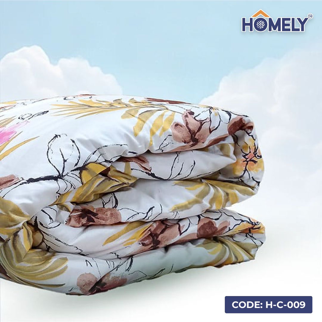 SUNSET FLOWERS COMFORTER-H-C-009